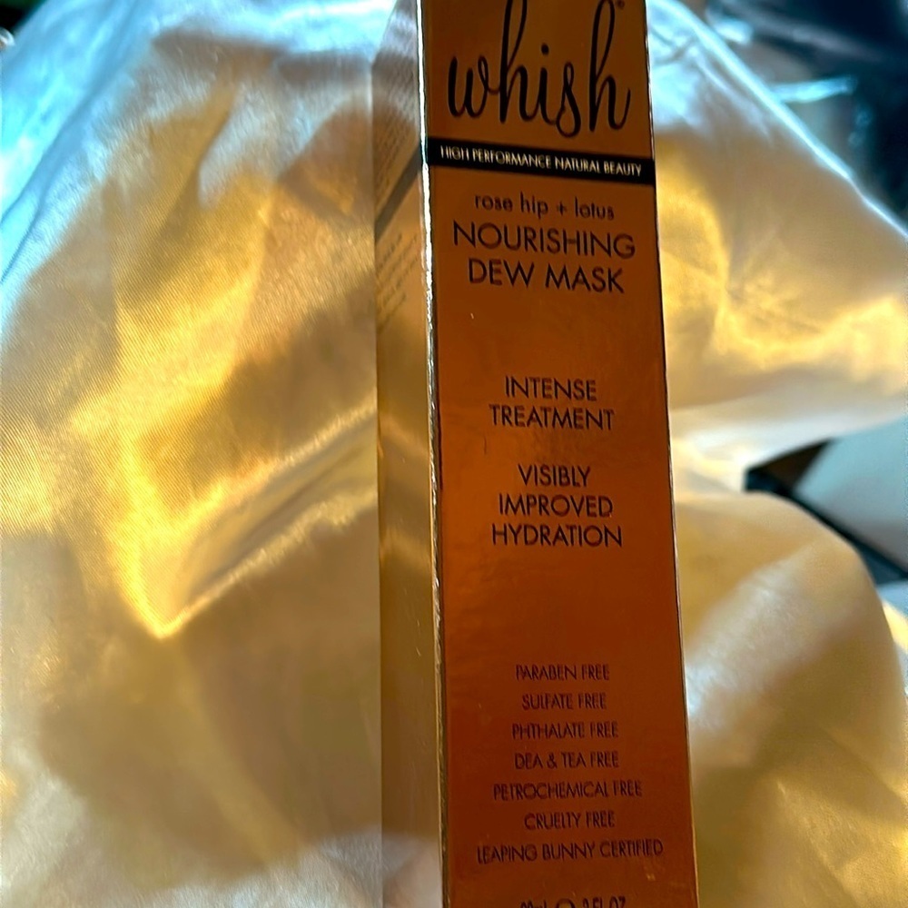 WHISH Rose Hip + Lotus Nourishing Dew Mask -Improved Hydration 2 full oz
